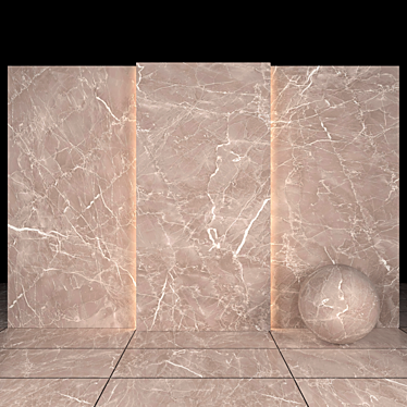 Gray Marble Texture Pack 3D model image 1 