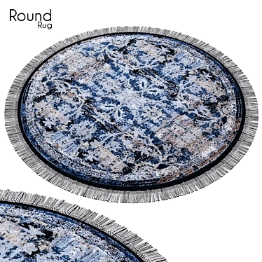 Versatile Round Rug 25 3D model image 1 