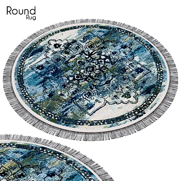 Cozy Round Rug 27 3D model image 1 