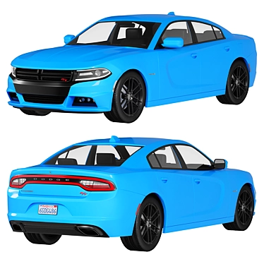 2015 Dodge Charger R/T: Power and Performance 3D model image 1 