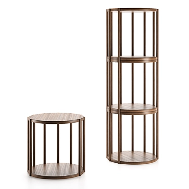 Elegant Cell Table: Modern Design 3D model image 1 