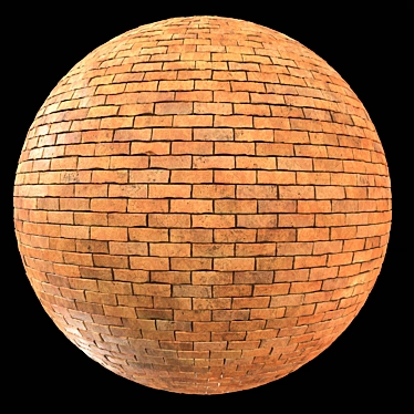 Brickwork Bliss: PBR Seamless Material 3D model image 1 