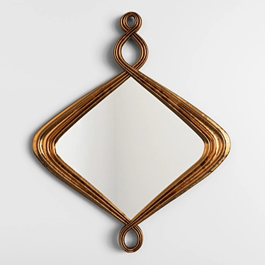 Elegant ESPEJO PIROUETTE Mirror 3D model image 1 