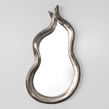 Title: Schuller Flama Curv Mirrored Wall Mount 3D model image 1 