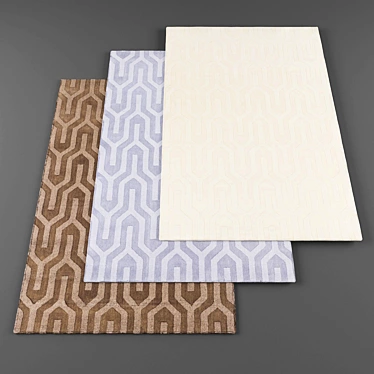 High-Resolution Carpet Set 3D model image 1 