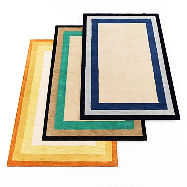 High Resolution Rugs Set 3D model image 1 