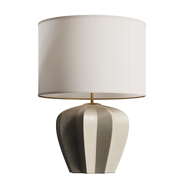 Elegant Pierrepont Table Lamp 3D model image 1 