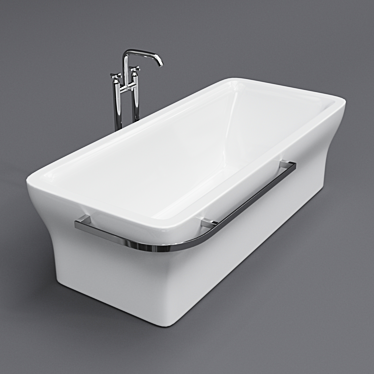 Agape Memory Novecento Freestanding Bathtub 3D model image 1 