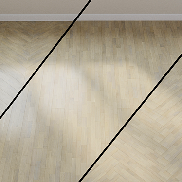 Ter Hurne Oak Contours Parquet Board 3D model image 1 