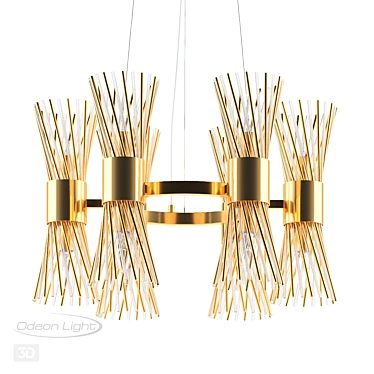 Elegant Odeon Light Fixture 3D model image 1 