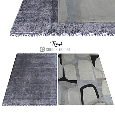 Luxury Rugs for Elegant Spaces 3D model image 1 