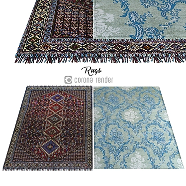 Plush Paradise Carpets 3D model image 1 