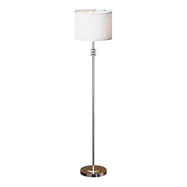 ENITA Floor Lamp: Elegant American-style Lighting 3D model image 1 