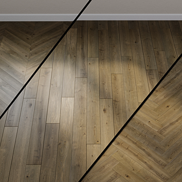 Ter Hurne Earth Terra Oak Brown Parquet 3D model image 1 