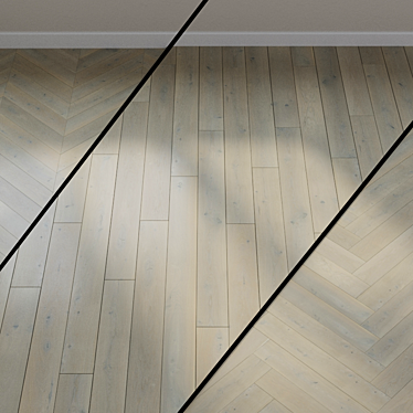 Ter Hurne Sand Brown Oak Earth Parquet 3D model image 1 