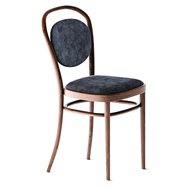 Elegant Bentwood Chair: Thonet Beauty 3D model image 1 