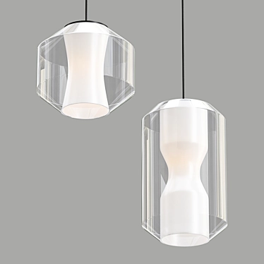 Elegant INIS Design Lamps 3D model image 1 