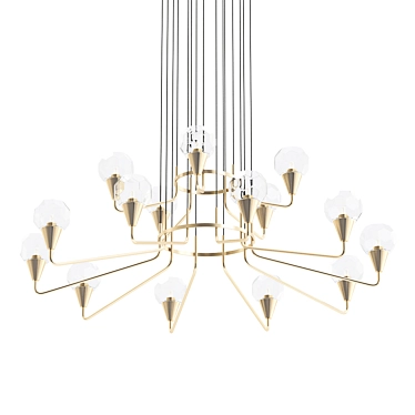 Elegant CREIL Design Lamps 3D model image 1 