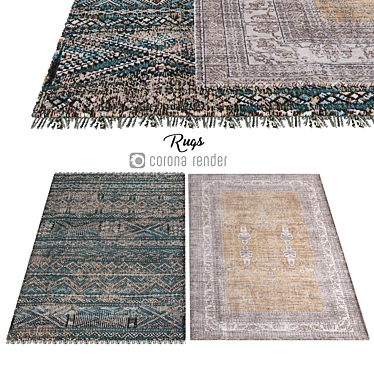 Luxury Carpets: Premium Quality 3D model image 1 