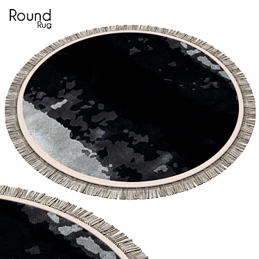 Stylish Round Rug 51 - Add a Touch of Elegance 3D model image 1 