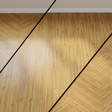 Canyon Oak Biopol Flooring 3D model image 1 