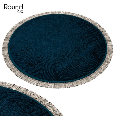 Round Rug 62: Stylish and Versatile 3D model image 1 