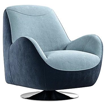 Atlantic Comfort Armchair 3D model image 1 