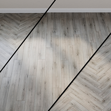 Lunar Island Oak Vinyl Flooring 3D model image 1 