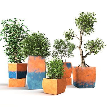 Indoor Plant Collection: Stylish and Versatile 3D model image 1 