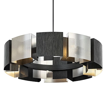 Lomye TTJ-8154 Art Deco 3D model image 1 