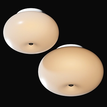 Elegant Ceiling Lamp Upgrade 3D model image 1 