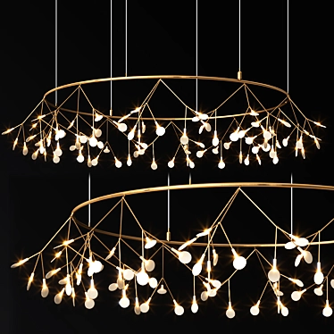 Heracleum Big Pendant Light 3D model image 1 