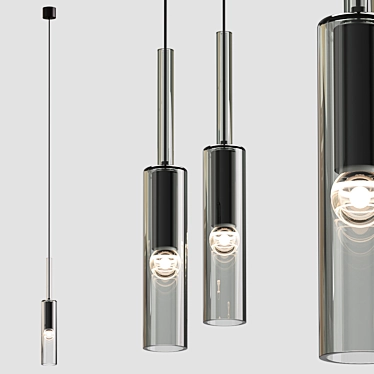 Sleek Pendant Lights | Contemporary Design 3D model image 1 