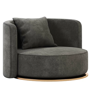 Victory Armchair: Modern Elegance for Any Space 3D model image 1 