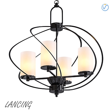 Modern Pendant Light Lancing 3D model image 1 