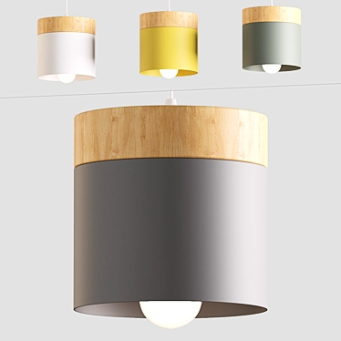 Modern Pendant Lights: Small, Chic, and Versatile 3D model image 1 