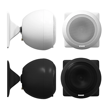 EvoSound Sphere speaker system with wall mounts