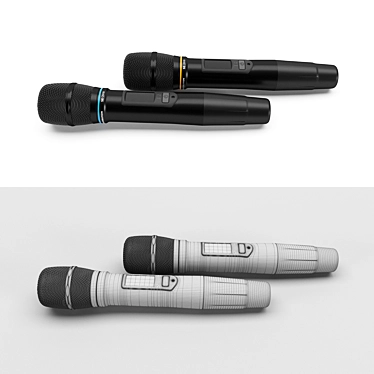 Studio Evolution Wireless Microphones 3D model image 1 