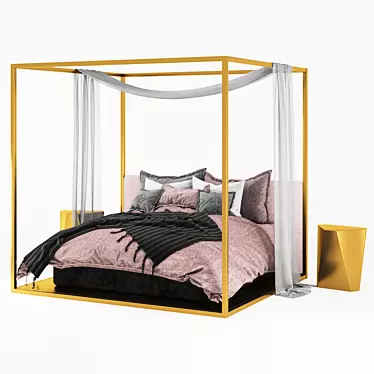 Bed Bokara Grey