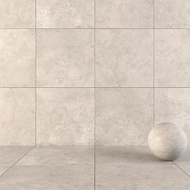  Flaviker Hyper Gray Wall Tile 3D model image 1 