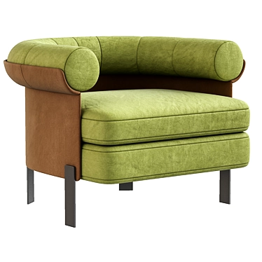 Matia Armchair: Luxurious Comfort and Style 3D model image 1 