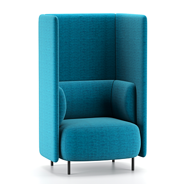 Elegant Buddy Hub Armchair 3D model image 1 