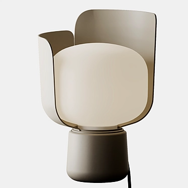 Elegant Blom Table Lamp 3D model image 1 