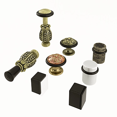 Premium Italian Door Stops- Fadex, Forme 3D model image 1 