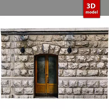 High Resolution 3D Facade 3D model image 1 