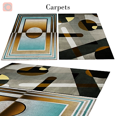 Soothing Serenity Rug 3D model image 1 