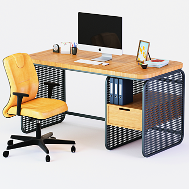 Versatile Office Solution for Home and Work 3D model image 1 