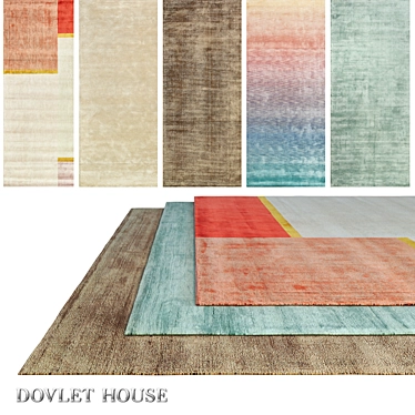 DOVLET HOUSE Silk & Wool Carpets 3D model image 1 