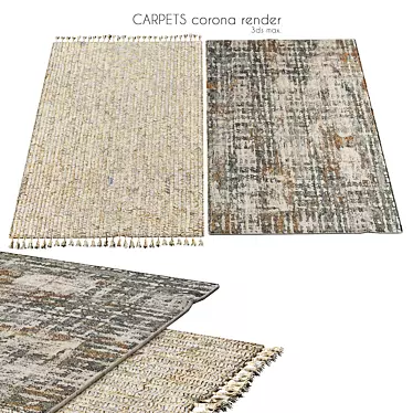 Luxury Polys Tread Carpets 3D model image 1 