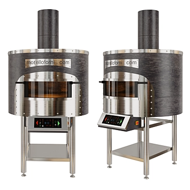 Authentic Italian Pizza Oven: Morelloforni 3D model image 1 